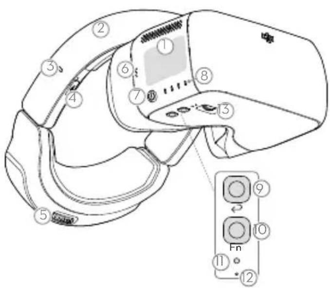 DJI Goggles Racing Edition - 1