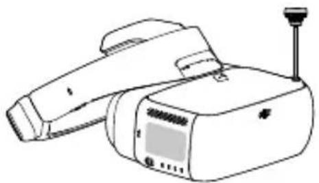DJI Goggles Racing Edition - Transmisión de video digital - 1