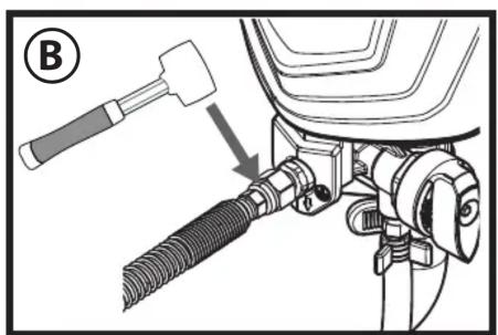 WAGNER Control Pro 250 R - Aide en cas de problème d'aspiration - 3
