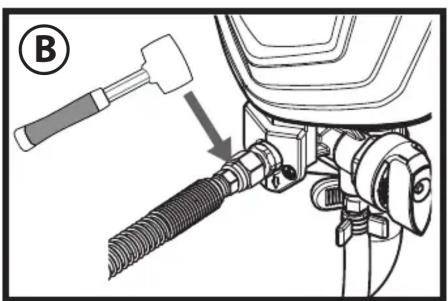 WAGNER Control Pro 250 R - Hilfe bei Ansaugproblemen - 3