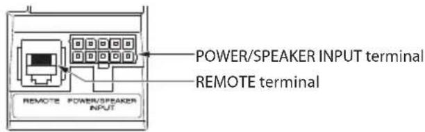 JVC CWDRA8 - ■ Terminals of Subwoofer - 2