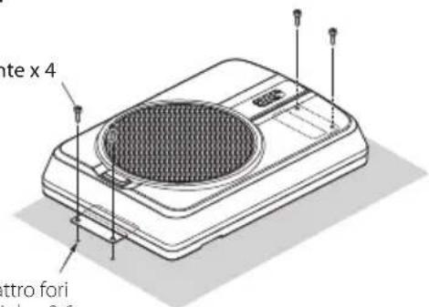 JVC CWDRA8 - ■ Fissaggio del subwoofer - 3