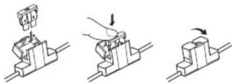 JVC CWDRA8 - Einsetzen - 4