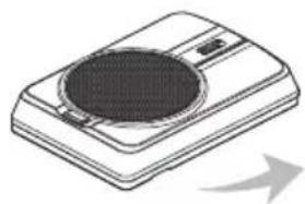 JVC CWDRA8 - ■ Aansluitingen van de subwoofer - 1