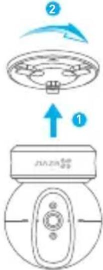 EZVIZ Ez360 Plus - Wandmontage (optioneel) - 3