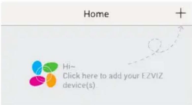 EZVIZ Ez360 Plus - Přidání kamery do aplikace EZVIZ - 1
