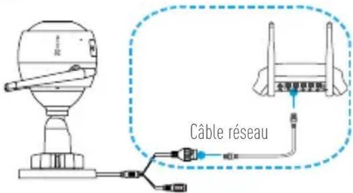 EZVIZ Husky Air - Choisissez la connexion réseau. - 2