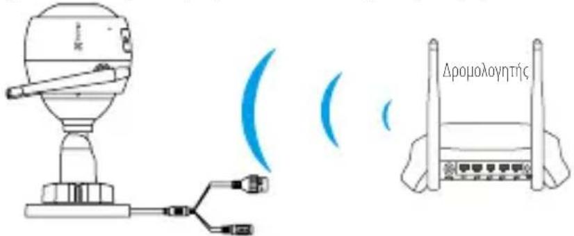 EZVIZ Husky Air - Επιλέξτε σύνδεση δικτύου. - 1