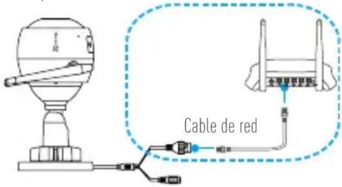 EZVIZ Husky Air - Elija la conexión de red. - 2