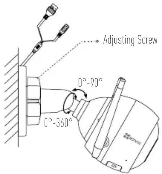 EZVIZ Husky Air - Adjusting the Surveillance Angle - 2