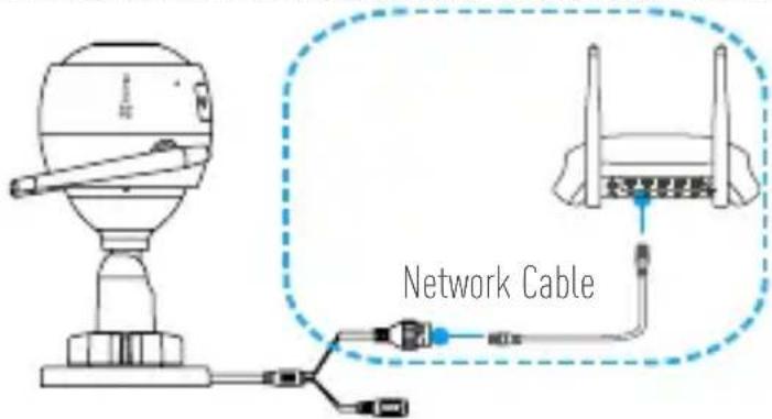 EZVIZ Husky Air - Choose network connection. - 2