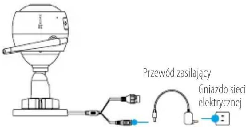 EZVIZ Husky Air - Podłączenie zasilania - 1