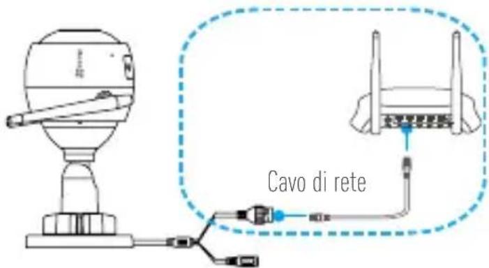 EZVIZ Husky Air - Scegliere la connessione di rete. - 2