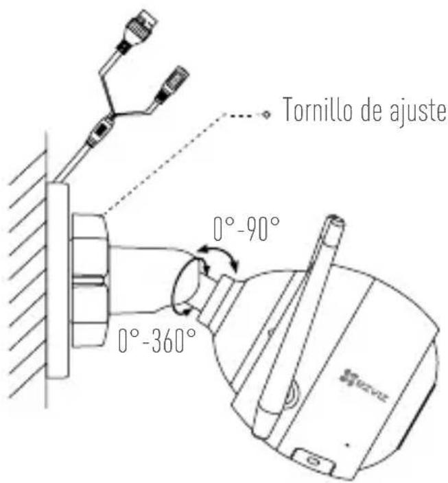 EZVIZ Husky Air - Ajuste del ángulo de vigilancia - 2