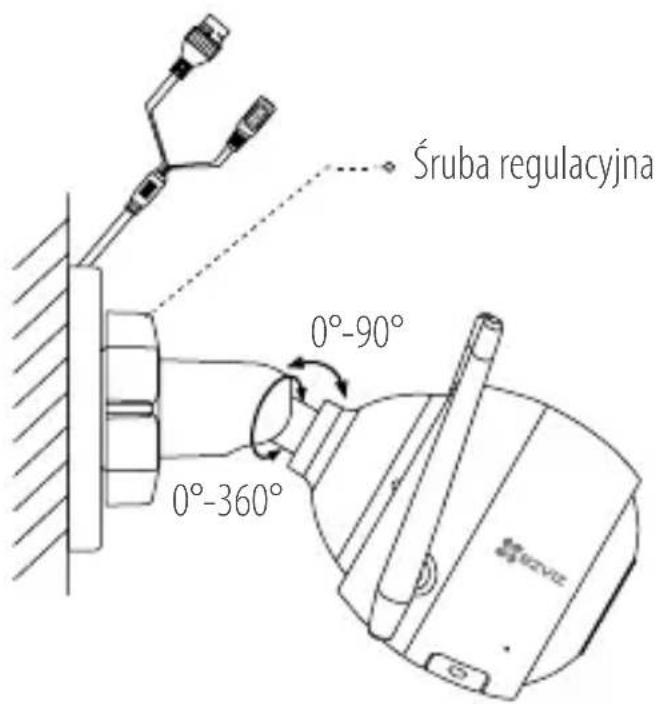 EZVIZ Husky Air - Regulacja kąta obserwacji - 2