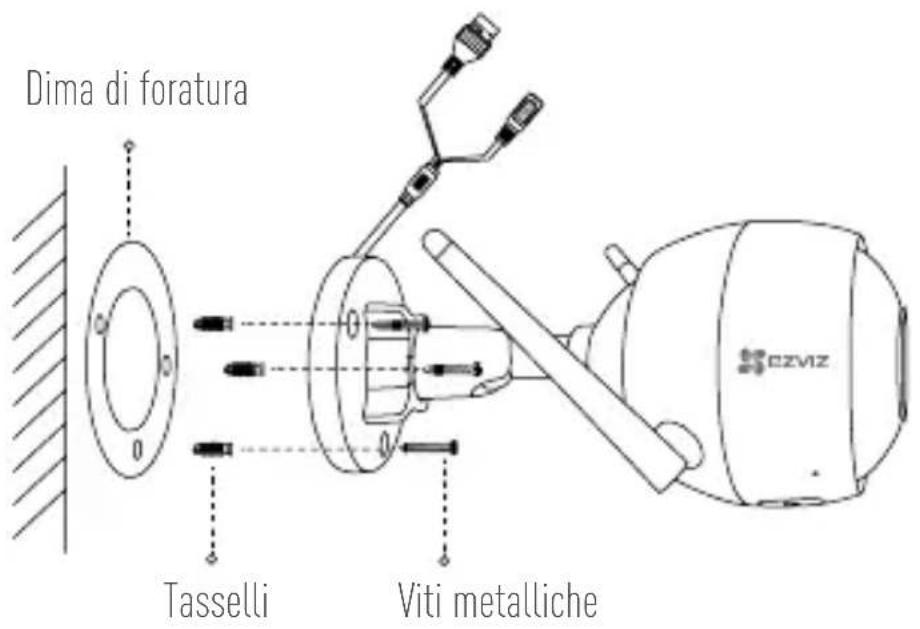 EZVIZ Husky Air - Installare la telecamera - 1