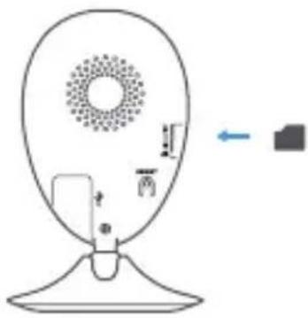 EZVIZ EzCube Pro - Installeren van de geheugenkaart - 1