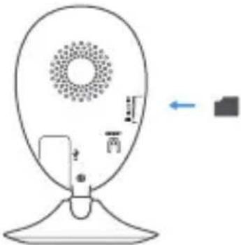 EZVIZ EzCube Pro - Die Speicherkarte einlegen - 1