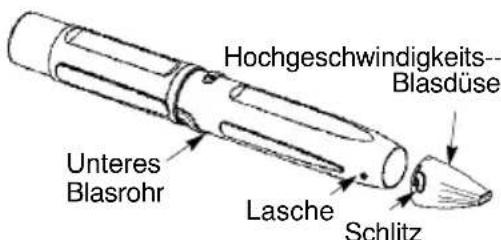 MCCULLOCH MAC GBV 345 - ZUSAMMENBAUDER HOCHGESCHWINDIGKEITS-- BLASDUSE - 1