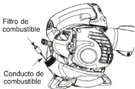MCCULLOCH MAC GBV 345 - SUSTITUYA EL FILTRO DE COMBUSTIBLE - 1