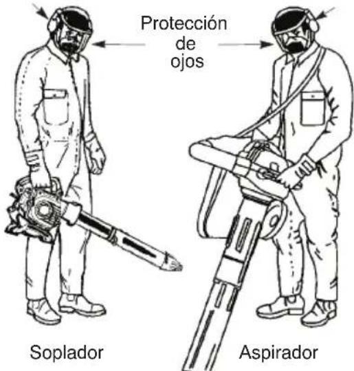 MCCULLOCH MAC GBV 345 - POSCION DE USO - 1