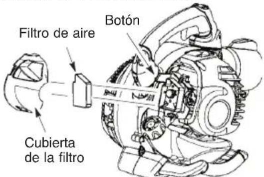 MCCULLOCH MAC GBV 345 - LIMPIE EL FILTRO DE AIRE - 1