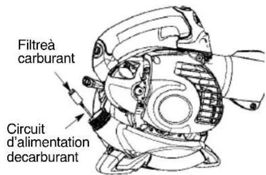 MCCULLOCH MAC GBV 345 - REMPLACERLEFILTREA CARBURANT - 1