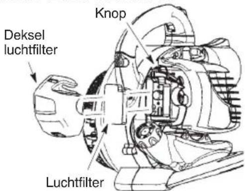 MCCULLOCH MAC GBV 325 - LUCHTFILTER REINIGEN - 1