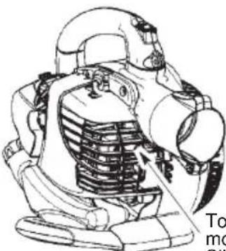 MCCULLOCH MAC GBV 325 - VERIFIQUE LOS TORNILLOS DE LA MONTURA DEL SILENCIADOR - 1