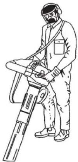 MCCULLOCH MAC GBV 325 - AJUSTE DE LA BANDA DEL HOMBRO - 2