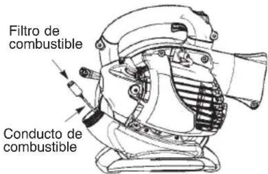 MCCULLOCH MAC GBV 325 - SUSTITUYA EL FILTRO DE COMBUSTIBLE - 1