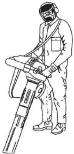 MCCULLOCH MAC GBV 325 - SHOULDER STRAP ADJUSTMENT - 1