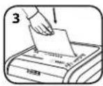 FELLOWES Powershred 225Mi - OPERATIUNE DE TAIERE DE BAZA - 3