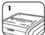 FELLOWES Powershred 225Mi - IN DE SLAAPSTANDMODUS - 1