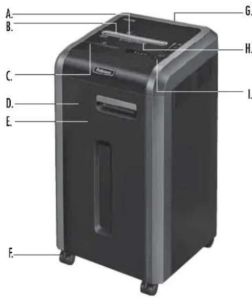 FELLOWES Powershred 225Mi - GARANZIA LIMITATA DEL PRODOTTO - 1