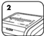 FELLOWES Powershred 225Mi - REINIGEN DER SENSOREN - 2