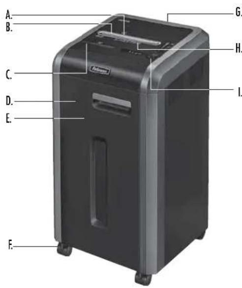 FELLOWES Powershred 225Mi - DéPANNAGE - 5