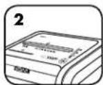 FELLOWES Powershred 225Mi - POSTUP CISTENI SENZORU - 2