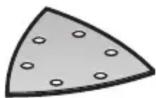BOSCH PMF 1900 E SET - Choix de la feuille abrasive - 2