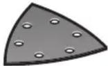 BOSCH PMF 1900 E SET - Choix de la feuille abrasive - 1