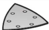 BOSCH PMF 1900 E SET - Επιλογή του φύλλου λείανσης - 2