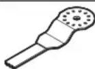 BOSCH PMF 1900 E SET - Selecting the Application Tool/Accessory - 4