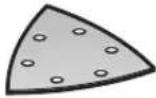 BOSCH AdvancedMulti 18 - Scelta del foglio abrasivo - 2