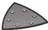 BOSCH AdvancedMulti 18 - Selecting the Sanding Sheet - 1