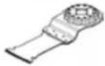 BOSCH AdvancedMulti 18 - Selecting the Application Tool/Accessory - 15