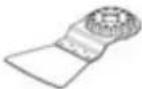 BOSCH AdvancedMulti 18 - Selezione dell'utensile accessorio - 23