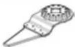 BOSCH AdvancedMulti 18 - Selecting the Application Tool/Accessory - 37
