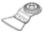 BOSCH AdvancedMulti 18 - Selezione dell'utensile accessorio - 22