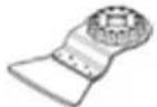 BOSCH AdvancedMulti 18 - Selecting the Application Tool/Accessory - 23