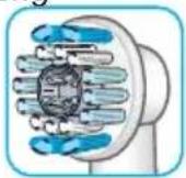 ORAL-B Smart 6 6200W - Oral-B FlossAction opzetborstel - 2